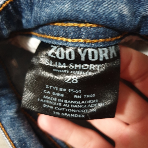 Zoo York - Blue Denim Jean Shorts - Picture 4 of 4